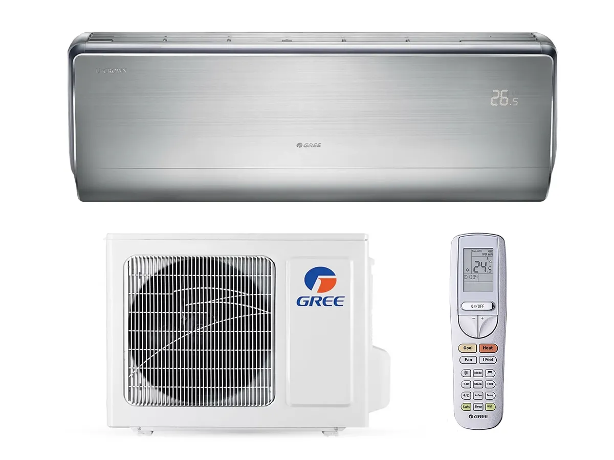 Кондиционер GREE U-CROWN, SILVER D.C. Inverter R32 G10 GWH12UB-12000 BTU 