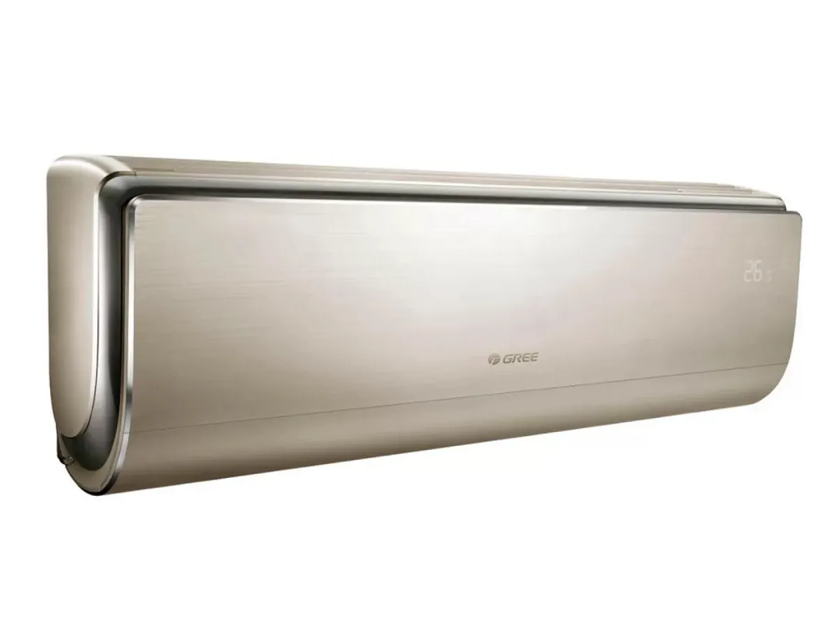 Unitate interioară GREE U-CROWN, GOLD Inverter, vedere din partea stânga