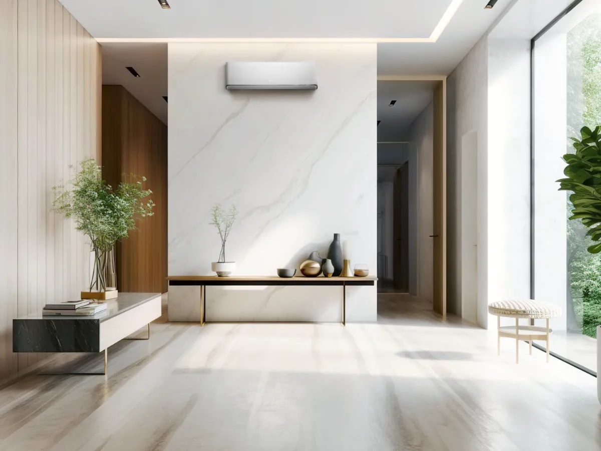 Фото внутреннего блока Gree Airy 9000 BTU в интерьере