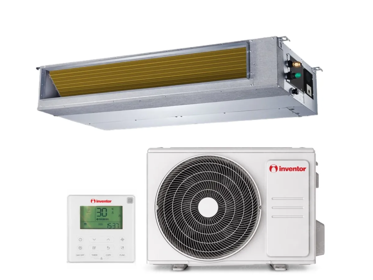Кондиционер INVENTOR тип КАНАЛ Inverter R32 V7DI-18/U7RS-18 18000 BTU R32 Wi-Fi