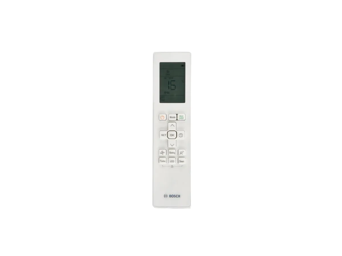 Изображение пульта дистанционного управления BOSCH CLIMATE Inverter R32 5000i 9000 BTU