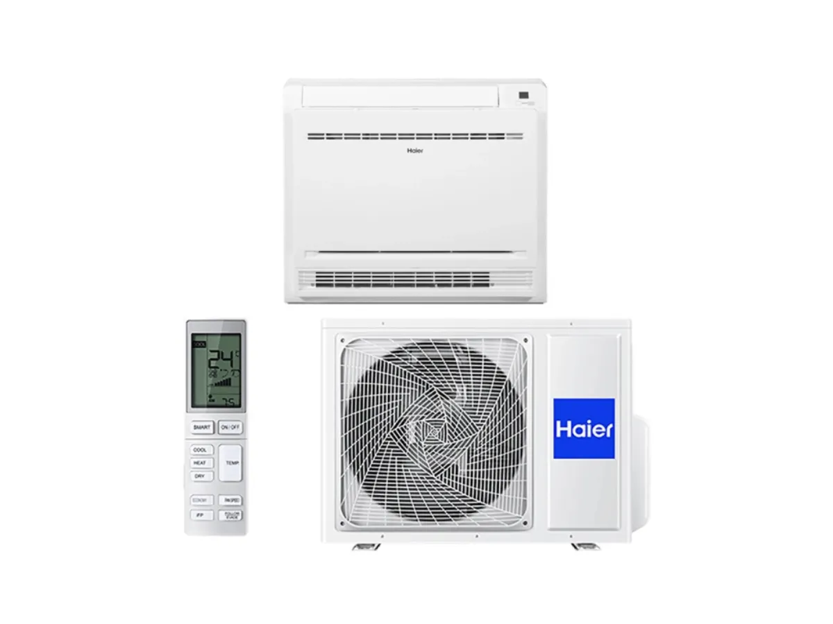 Кондиционер инверторный консольный HAIER AF25S2SD1FA/1U25S2SM1FA
