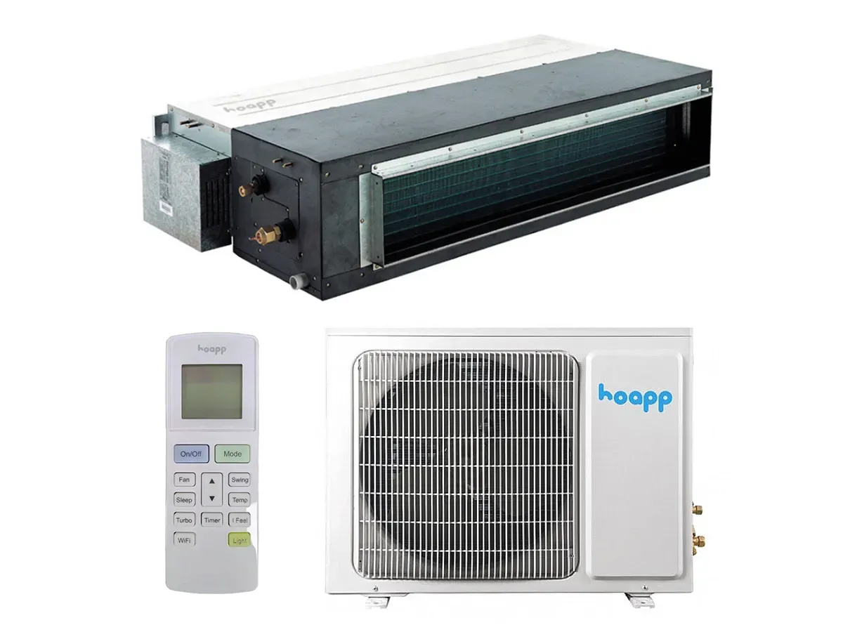Кондиционер инверторный канальный Hoapp U-MATCH Duct HEZ-GP170YA3 HUHZ-G170YA3 60000 BTU 