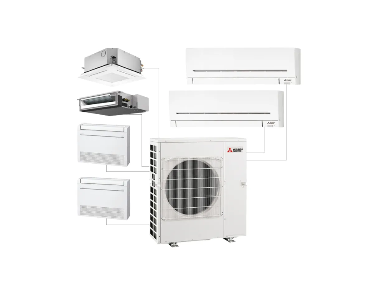 Изображение наружного блока Mitsubishi Electric 1:4 outdoor MXZ-4F83VF