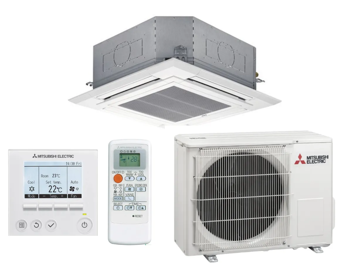 Кондиционер инверторный кассетный Mitsubishi Electric PLA-M50 EA/SUZ-M50VA
