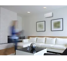 Рекуператор Mitsubishi Electric LOSSNAY VL-100EU5-E, в комнате