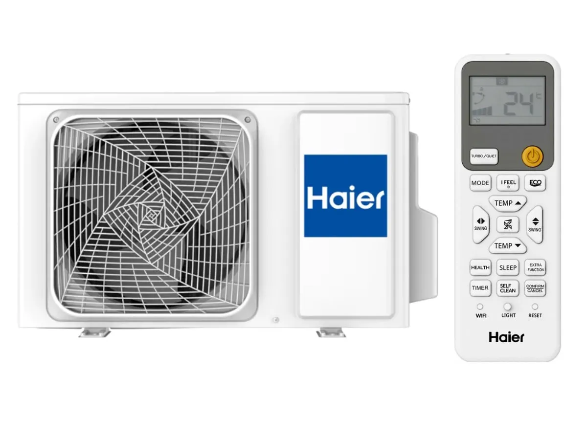 Poza bloc exterior  HAIER REVIVE PLUS 24000  + telecomanda 