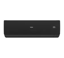 Внутренний блок кондиционера HAIER SERENE Plus DCInverter R32 черный матовый, вид спереди
