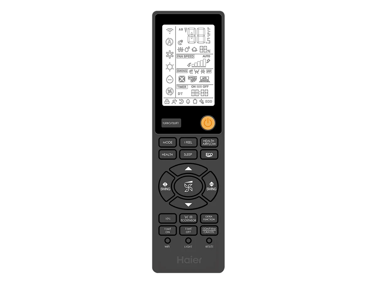 Пульт управления кондиционера HAIER SERENE Plus DCInverter R32 черный матовый 