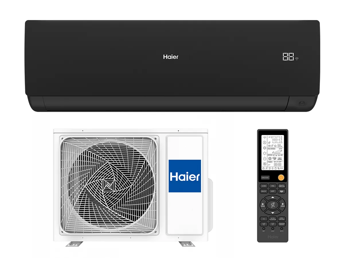 Кондиционер HAIER SERENE Plus DCInverter R32 AS50SDBHRA-MB 1U50KEBFRA-SH чёрный матовый (Обогрев при - 20°C)