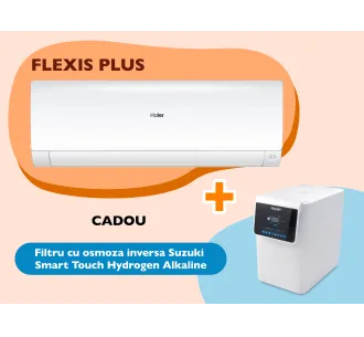 Conditioner HAIER FLEXIS Plus DC Inverter R32 Super Match AS25S2SF1FA-LW-1U25S2SM1FA (white shine) (Încălzire pana la - 20°C)
