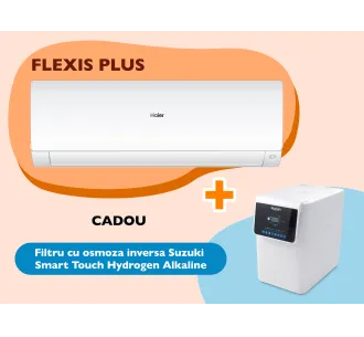 Climatizator HAIER FLEXIS Plus DC Inverter R32 Super Match 24000BTU (alb mat)