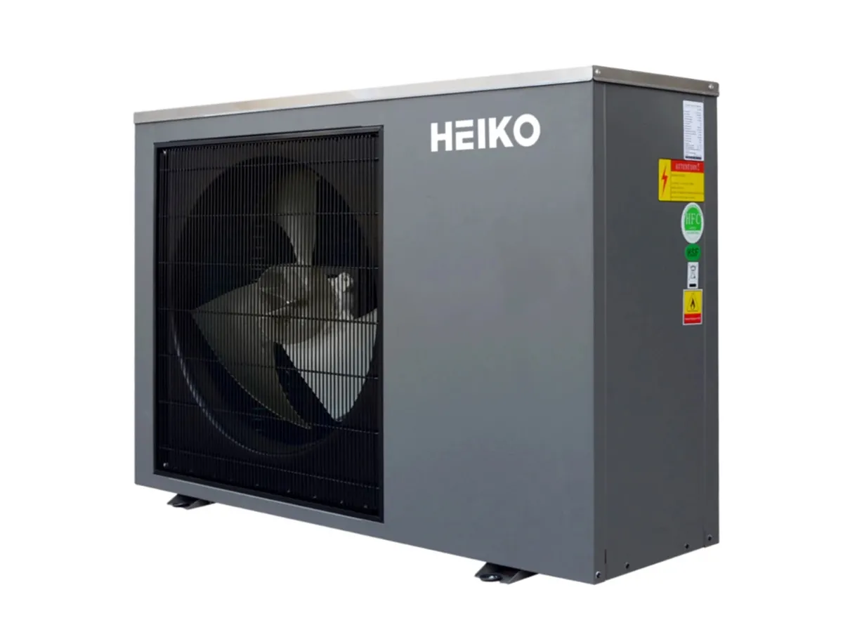 Внешний блок теплового насоса Heiko THERMAL Plus, вид справа