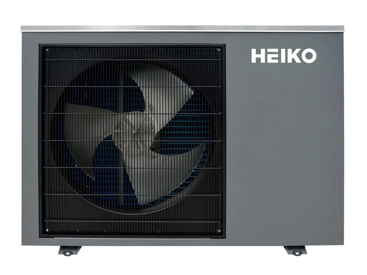 Внешний блок теплового насоса Heiko THERMAL Plus, вид спереди