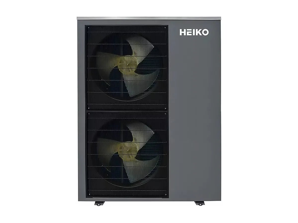 Внешний блок теплового насоса Heiko THERMAL Plus, вид спереди