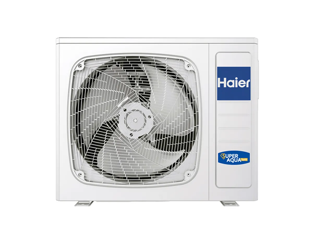 Внешний блок теплового насоса воздух-вода сплит-системы Haier Super Aqua