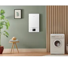 Тепловой насос Haier Super Aqua в комнате