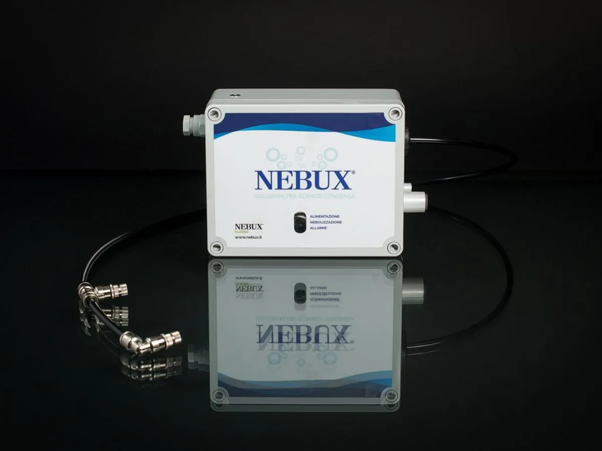 Комплектация распылителя для отвода конденсата кондиционера, NEBUX Classic
