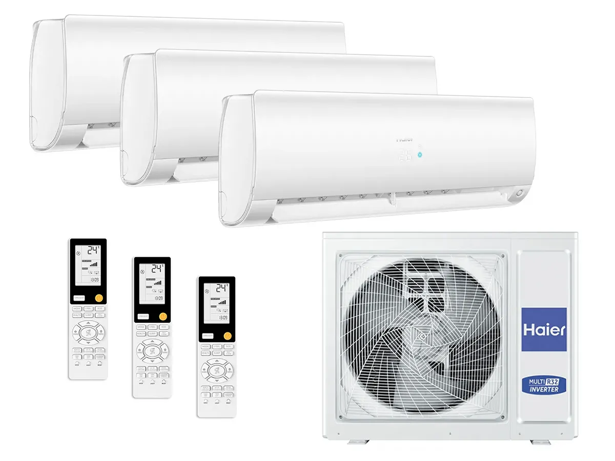 Kit de sistem Haier Multi Split pentru un apartament cu 3 camere de până la 70 m²